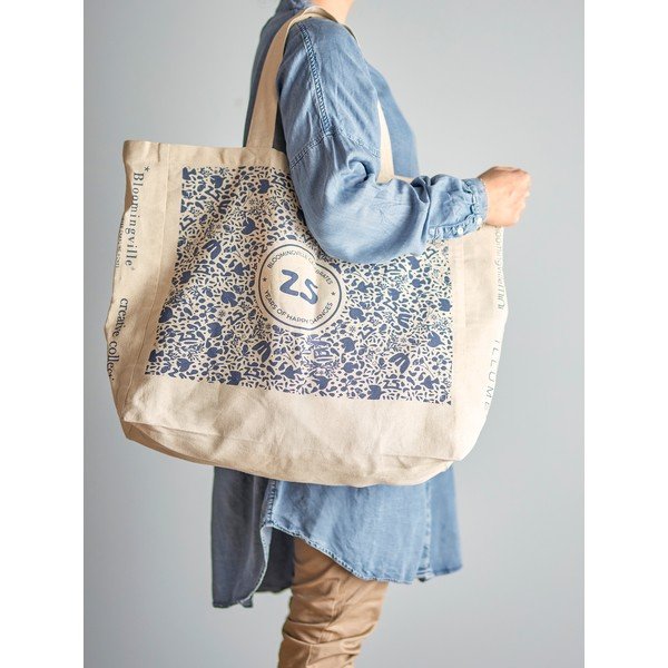 Puuvillane ostukott Anniversary - Bloomingville-image-3