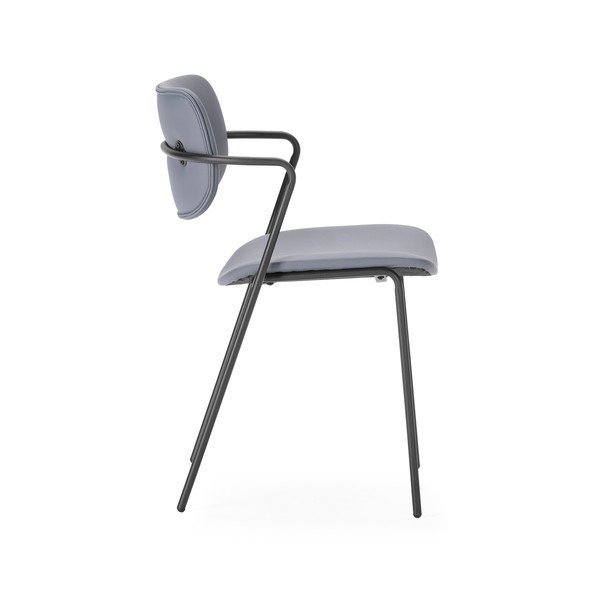 Tumehallid söögitoolid 2tk komplektis Maika - Marckeric-image-1