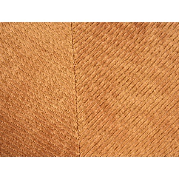 Pruun sametpadi Samet, 60 x 30 cm Ribbed - PT LIVING-image-1