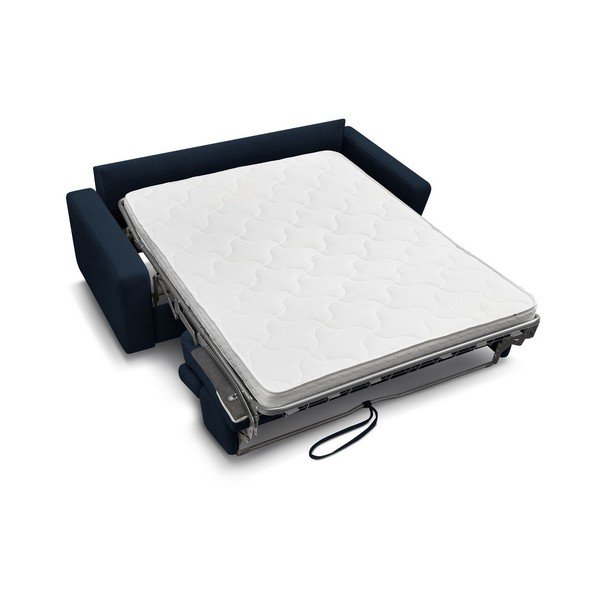 Tumesinine diivanvoodi 195 cm Monaco - Bobochic Paris-image-4