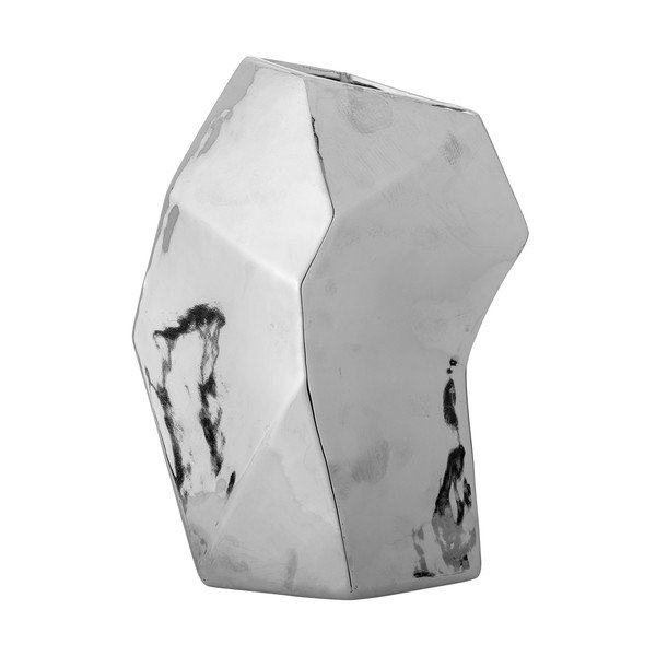 Hõbedast keraamilist vaasi (kõrgus 23 cm) Dimona - Bloomingville