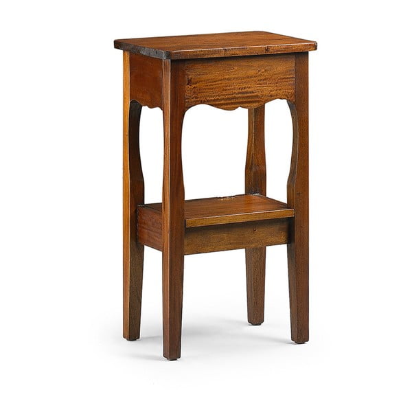 Odkládací stolek s zásuvkou z mahagonového dřeva Moycor Telephone