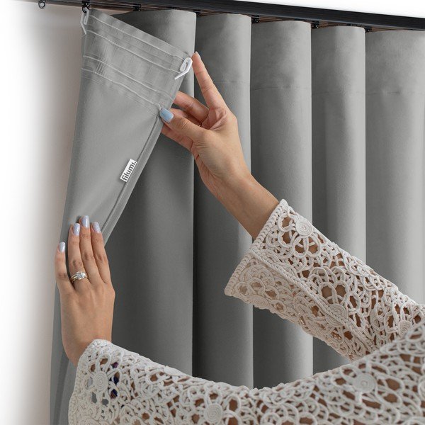 Hall sametist pimendav kardin 200x175 cm Velto - Filumi-image-4