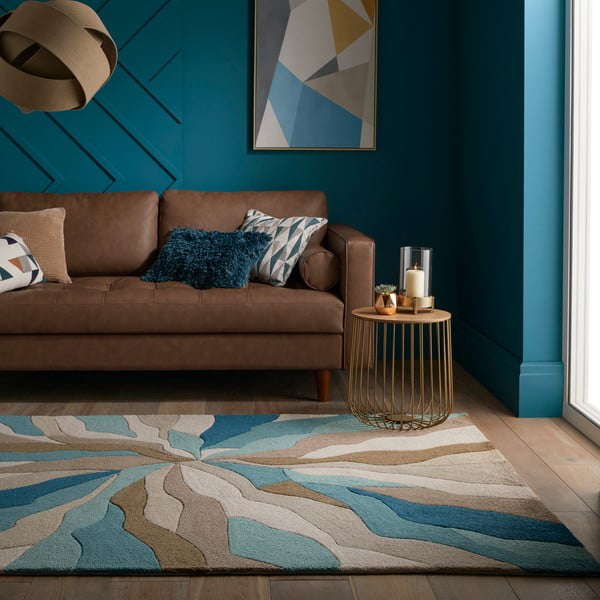 Türkiissinine vaip 120x170 cm Zest Infinite - Flair Rugs-image-1