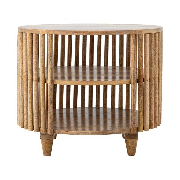 Ümmargune mangopuidust kohvilaud naturaalses värvitoonis, läbimõõduga 60 cm Sali - Bloomingville