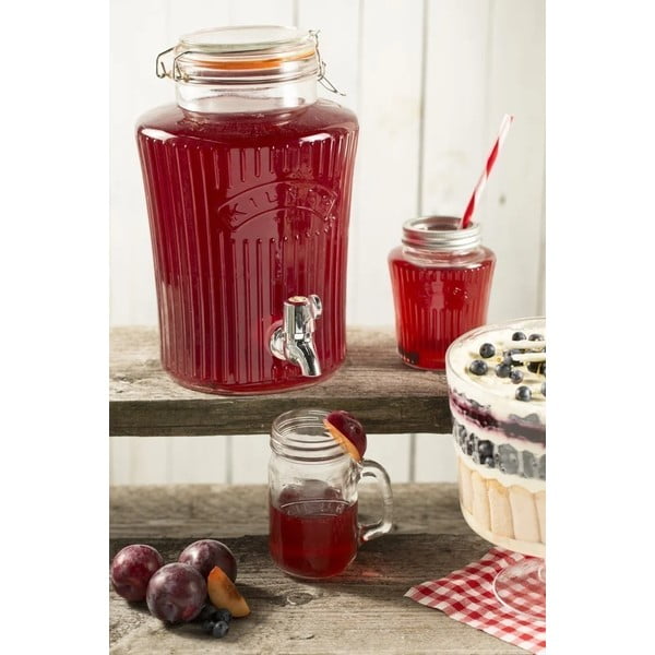 Klaasist joogidosaator kraaniga , 5 l Vintage - Kilner-image-1