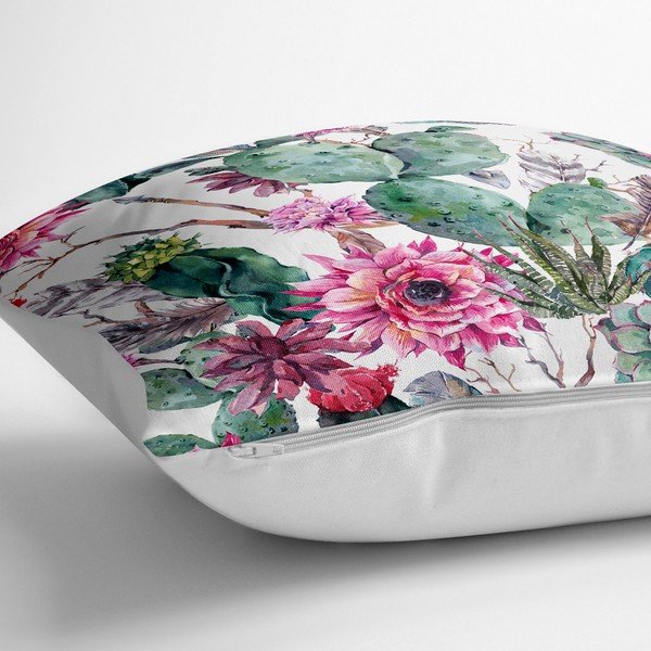 Puuvillasegust padjapüürileht Bloom, 70 x 70 cm - Minimalist Cushion Covers-image-1