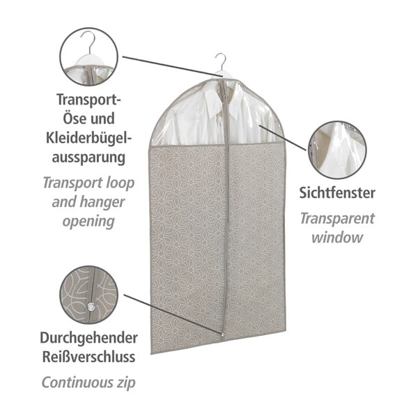 Beež ülikonnakate Business, 100 x 60 cm - Wenko-image-4