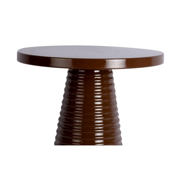 Metallist ümmargune abilaud ø 40 cm Catania Ribbed - Leitmotiv-image-2