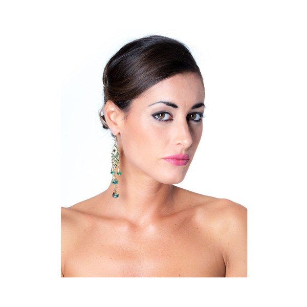 Náušnice Luisa Vannini Smeraldo-image-1