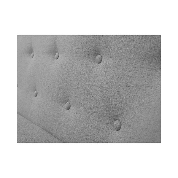 Světle šedá dvoumístná pohovka s hnědými nohami Mazzini Sofas Piemont-image-4