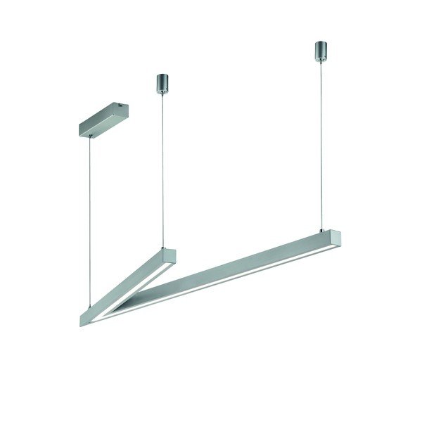 Hall LED rippvalgusti hääljuhtimise/mobiilirakenduse juhtimisega, metallist varjuga Cicanto - CINQUE-image-3