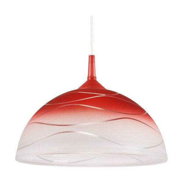 Punane rippvalgusti ø 30 cm Sfera - LAMKUR-image-4