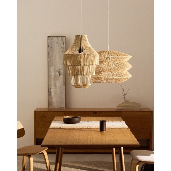 Rotangist lambivari ø 38 cm Janoa - Kave Home-image-1