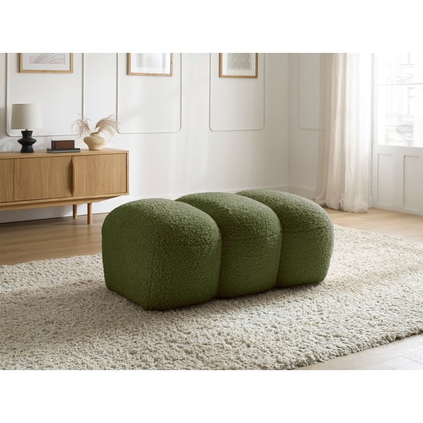 Roheline buklee kangast jalapink Hippolyte - Bobochic Paris-image-1