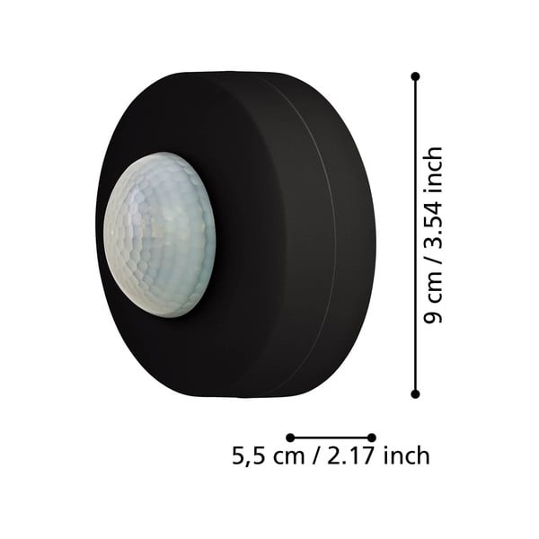 Seinale paigaldatav liikumisandur ø 9 cm DETECT ME 6 - EGLO-image-2