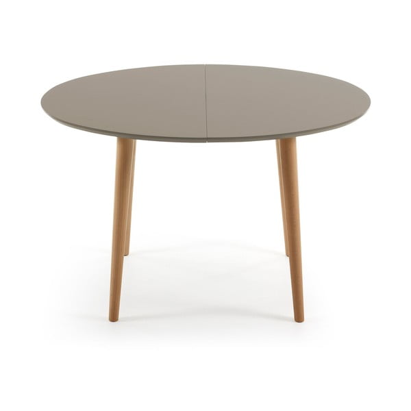 Pöögipuidust pikendatav söögilaud , 120 x 90 cm Oakland - Kave Home-image-1