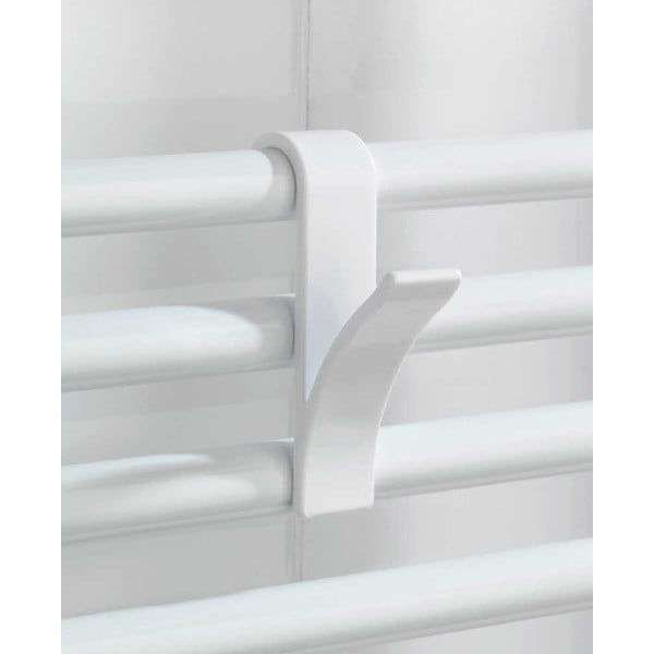 Valged plastikust konksud 2tk komplektis - Wenko-image-2