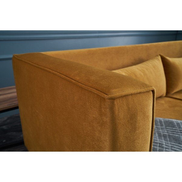 Kollane diivan 197 cm Ardosa - Artie-image-1
