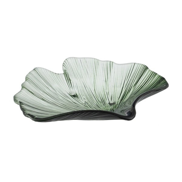 Klaasist dekoratiivne kandik 16x17 cm Gingko - Ixia