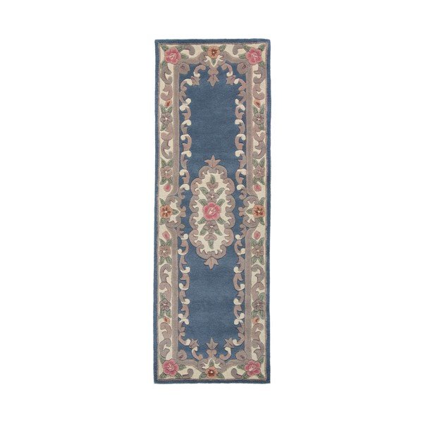 Sinine villane vaibajooksja 67x210 cm Aubusson - Flair Rugs