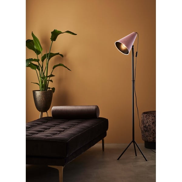 Must põrandavalgusti roosa varjundiga , kõrgus 1,5 m Cilla - Markslöjd-image-1