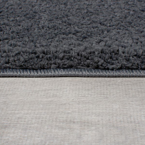 Tumehall pestav ümmargune vaip taaskasutatud kiududest 180x180 cm Fluffy - Flair Rugs-image-3