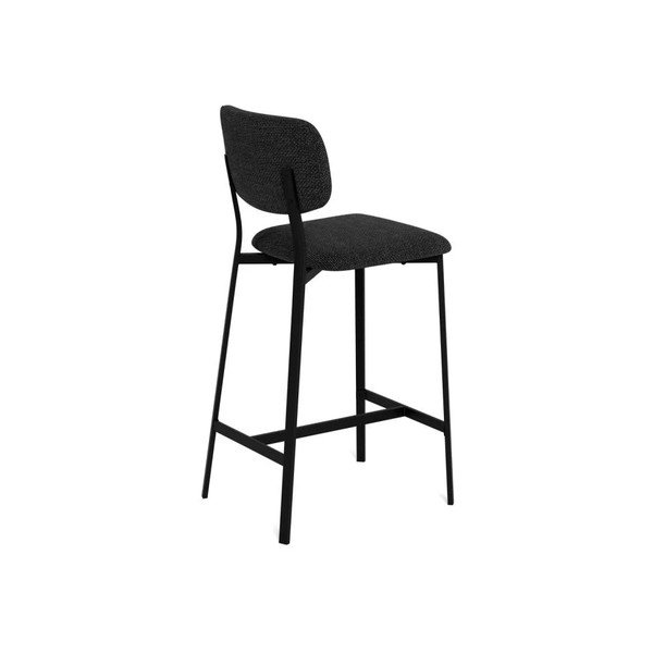 Tumehallid polsterdatud baaritoolid komplektis 2 (istme kõrgus 68,5 cm) Alison - Actona-image-2