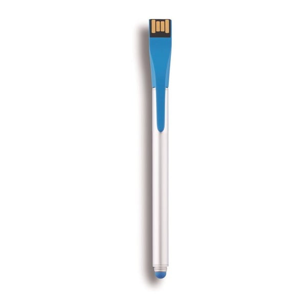 Stylus s USB diskem Point 4GB, modrý