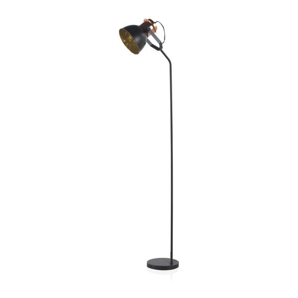 Černá stojací lampa Geese, výška 1,5 m