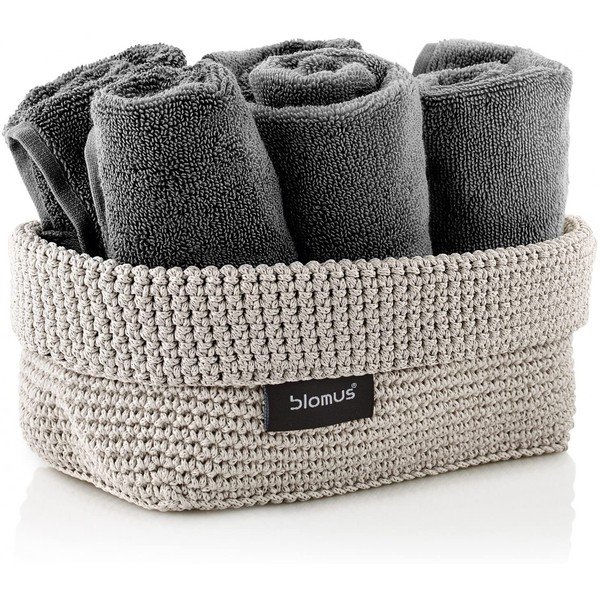 Beeži värvi hoiukorv Rope, 11,5 x 20 cm - Blomus-image-1