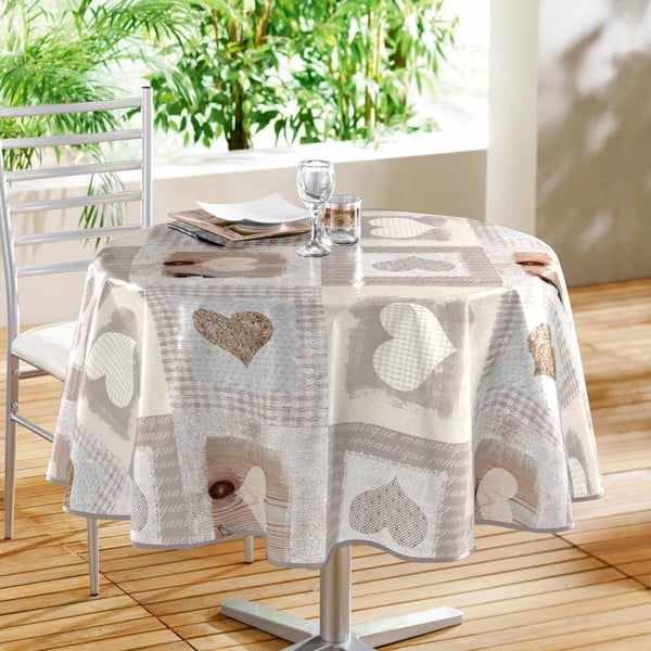 Pestav PVC laudlina ø 160 cm Cosy Coeur - douceur d'intérieur