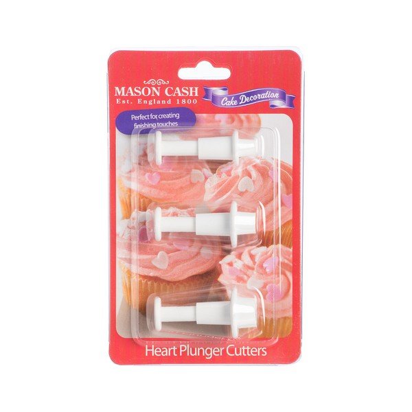 Sada 3 vykrajovátek ve tvaru srdce Mason Cash Cutters-image-1