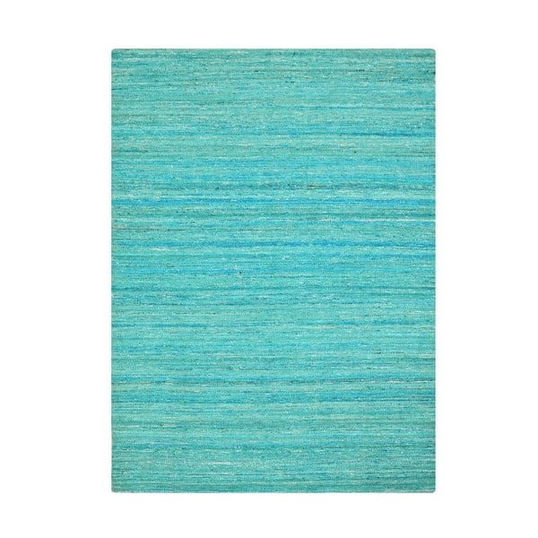 Ručně tkaný koberec Sari Silk Aqua, 150x240 cm