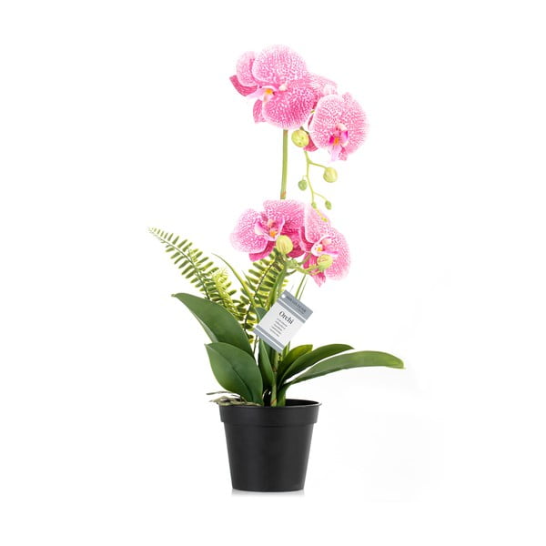 Kunstlill (kõrgus 55 cm) Orchid - AmeliaHome