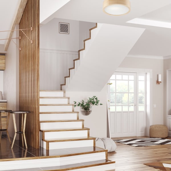 Helepruun laevalgusti klaasist varjuga ø 27 cm Eveline - LAMKUR-image-2