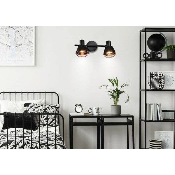 Must metallist seinalamp Neria - Candellux Lighting-image-1