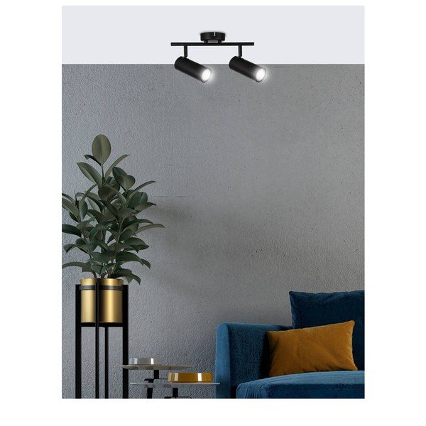 Must metallist laevalgusti 9x36 cm Colly - Candellux Lighting-image-1