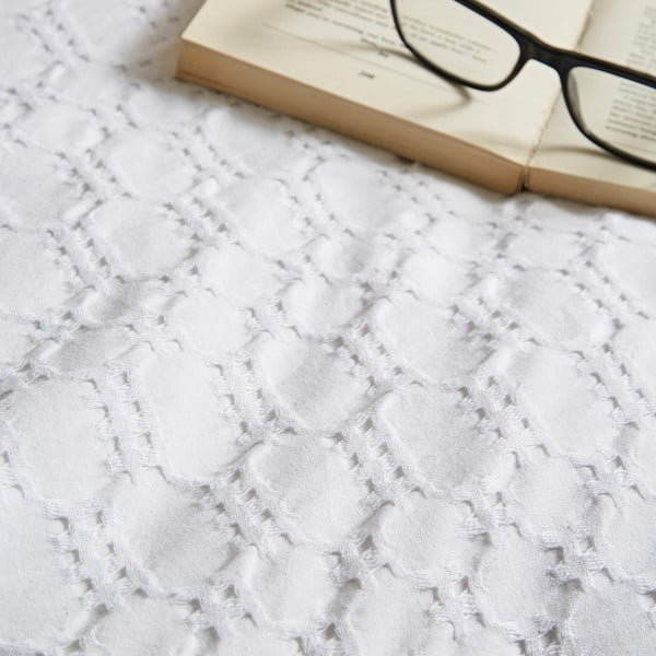 Valge puuvillane üheinimesevoodipesu 135x200 cm Waffle - Bianca-image-4