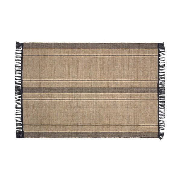 Must kahepoolne mererohust vaip 160x230 cm Brunilda - Kave Home