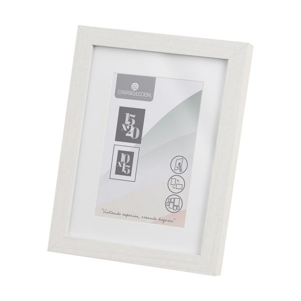 Valge seisu-seinaraam 17,5x22,5 cm Sencillo - Casa Selección