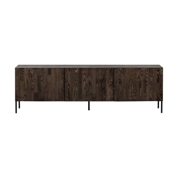 Pruun männipuidust TV-alus 180x56x46 cm Bono - WOOOD