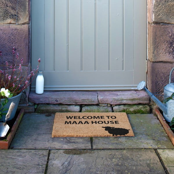 Kookoskiududest matt 40x60cm Welcome to Maaa House - Artsy Doormats-image-4
