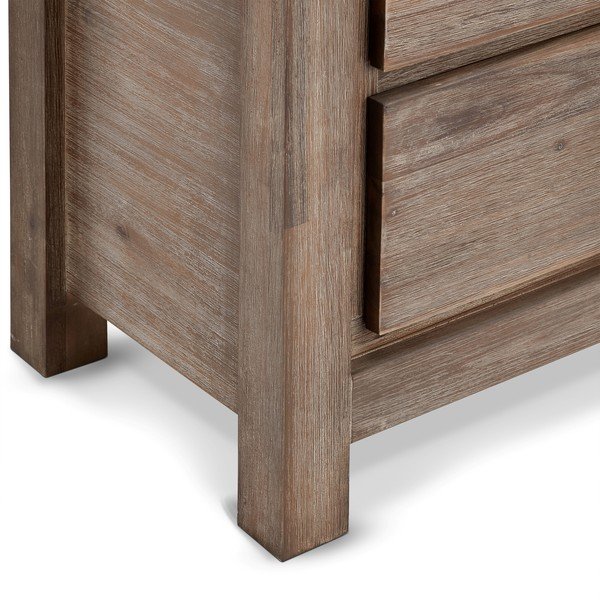 Knihovna z akáciového dřeva Furnhouse Alaska-image-4