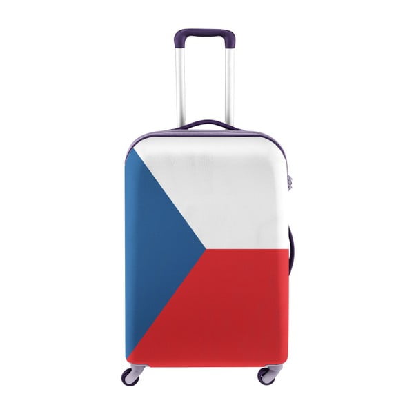 Obal na kufr Oyo Concept Česká vlajka, 56 x 38 cm