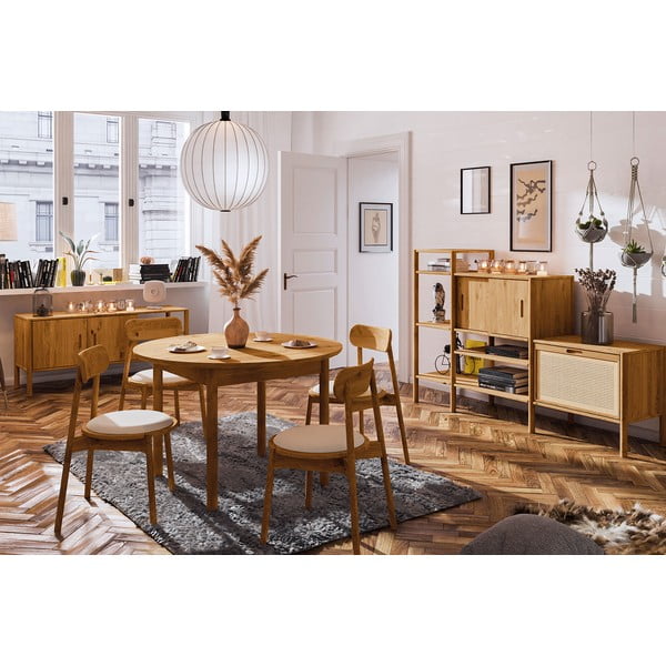 Ümmargune söögilaud ø 100 cm Pola - The Beds-image-3