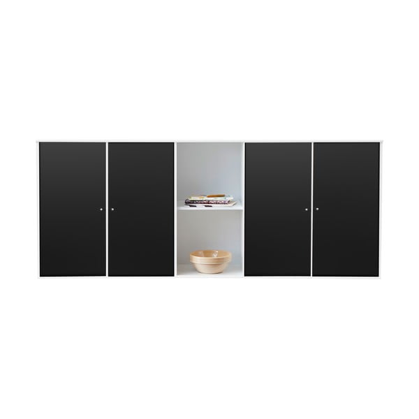 Must-valge seinakirst Hammel , 169 x 69 cm Mistral Kubus - Hammel Furniture