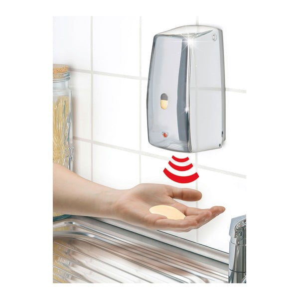 Vedeliku seebi dosaator infrapunase valguse jaoks, kroomitud Treviso - Wenko-image-1