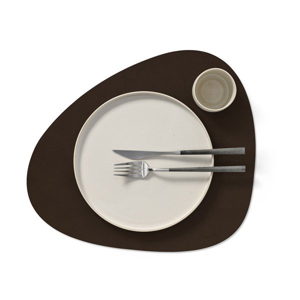 Öko-nahast lauamatt 37x44 cm Curve L Nupo - LIND DNA-image-2