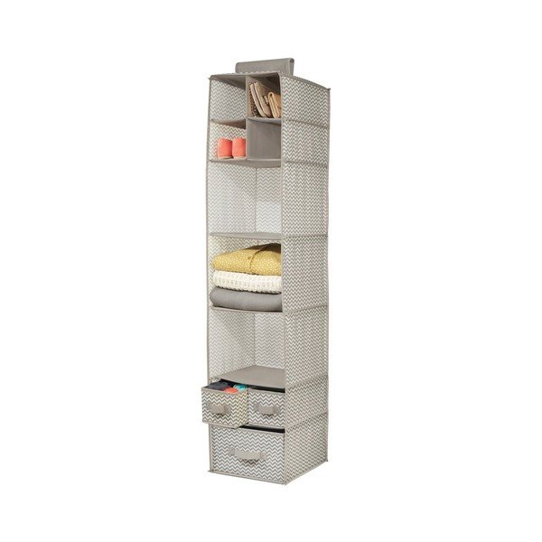 Závěsný organizér se 3 zásuvkami iDesign Axis, výška 134 cm